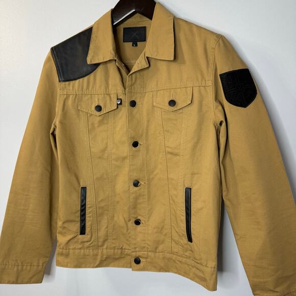 Profound Aesthetic Jacket Mens Tan Cotton Workwear Utility Sz L - Picture 14 of 14